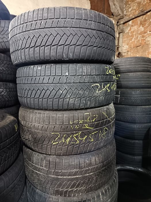 Anvelope MS iarna 245 45 18 continental runflat 2020 și 2022
