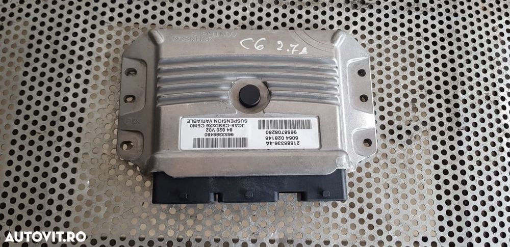 Calculator ECU Suspensie Citroen C6 2.7 Hdi An 2006-2012 Cod 9658708280