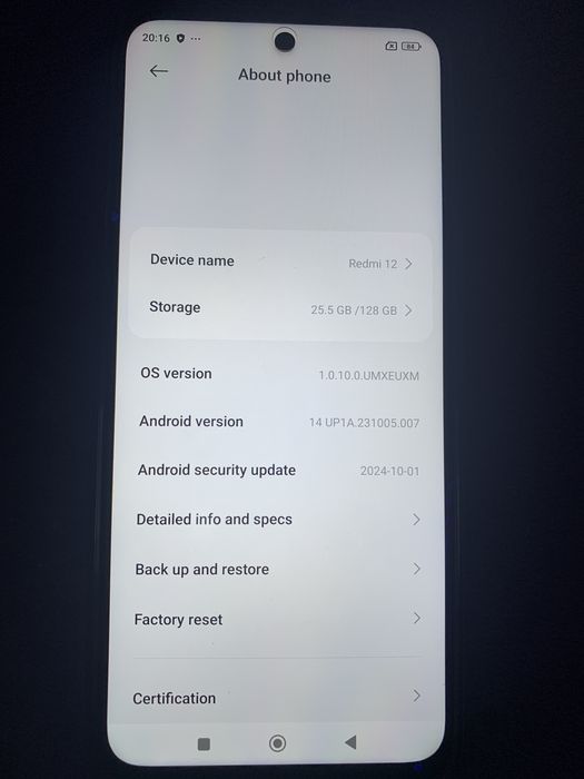 Telefon Redmi 12