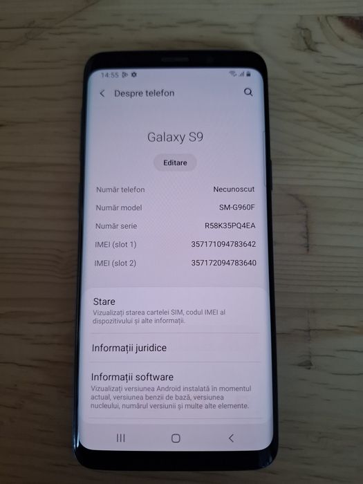Vând Samsung galaxi S9