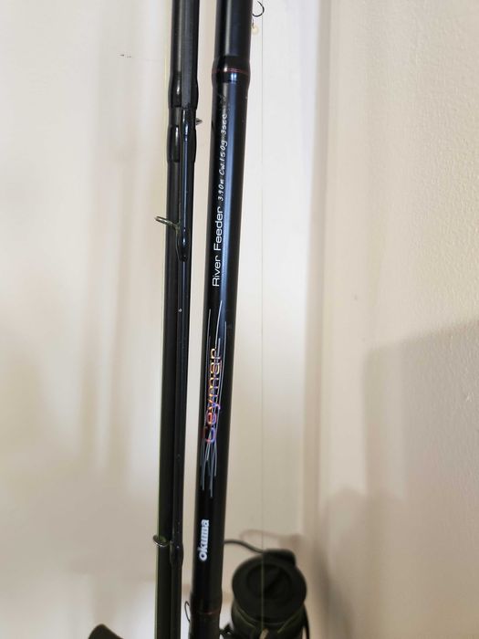 Combo feeder okuma ceymar + mulineta okuma custom black