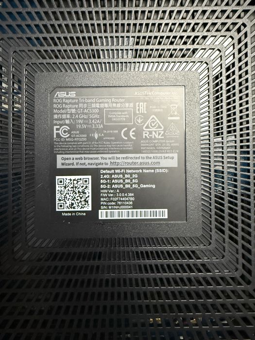 Router Gaming ASUS ROG Rapture GT-AC5300 | Tri-Band, 8 Porturi LAN, Wi-Fi Top