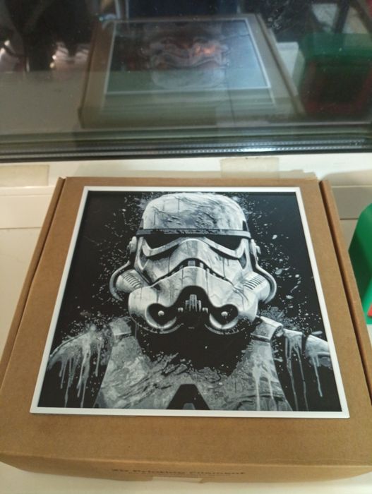 Nu-i un tablou obișnuit, e Forța în 17x17 cm!