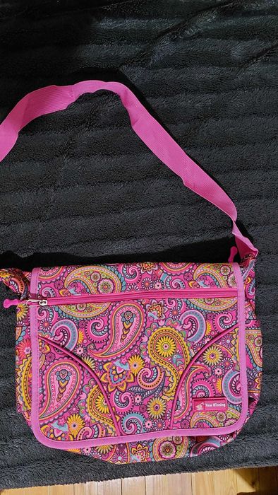 Момичешка розова чанта