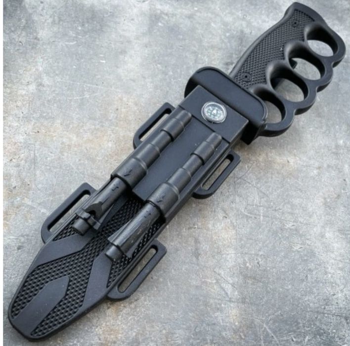 ловен нож тактическият+компас+кремък+точило за оцеляване Columbia USA