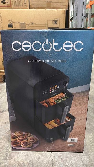 Аэрогриль Cecotec Cecofry DuoLevel 10000 черный