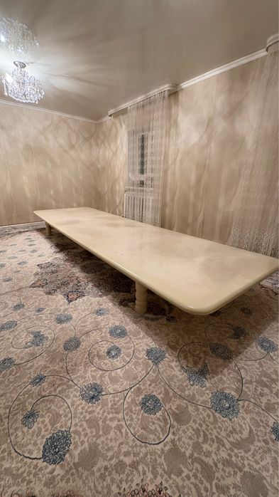 Овальный стол трансформер