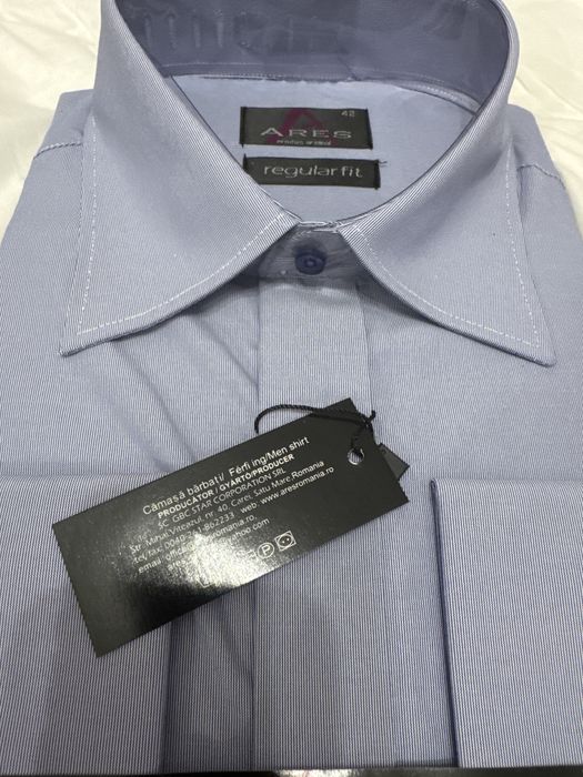 Camasa albastra 42 . ARES