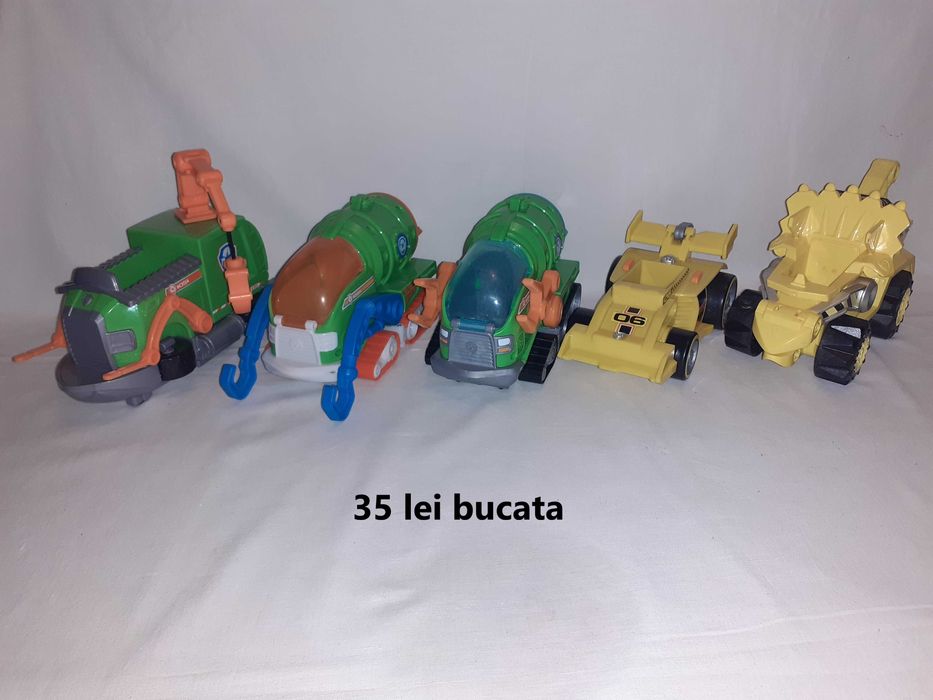 figurine masinute Patrula Catelusilor Paw Patrol Eroi in Pijama