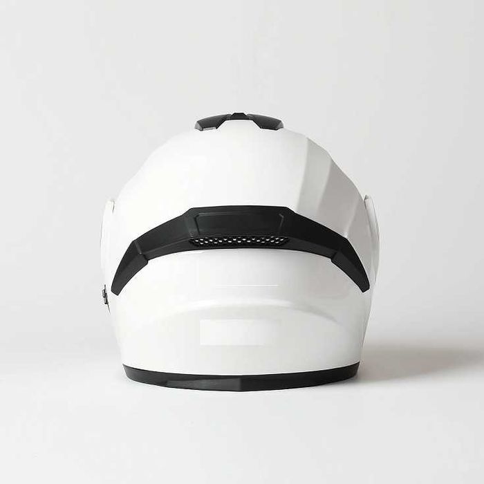 Каска за Мотор Модуларна Бял гланц -74423