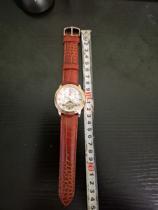 Vand Ceas barbatesc automatic RUEBELIN &GRAEF dual taim ,nou,nefolisit