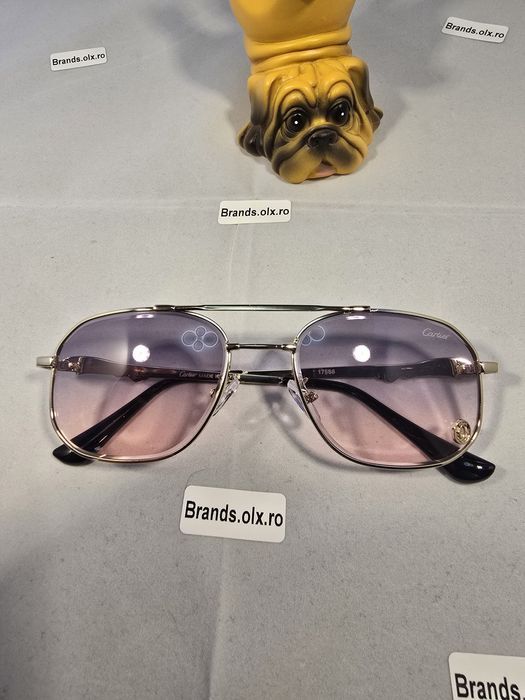 Ochelari de soare Cartier Pink, 17586, made in Italy