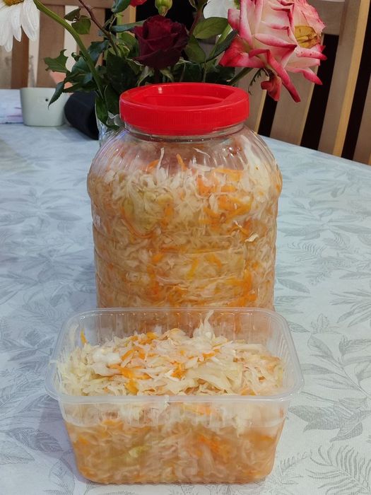 Капуста соленая домашняя