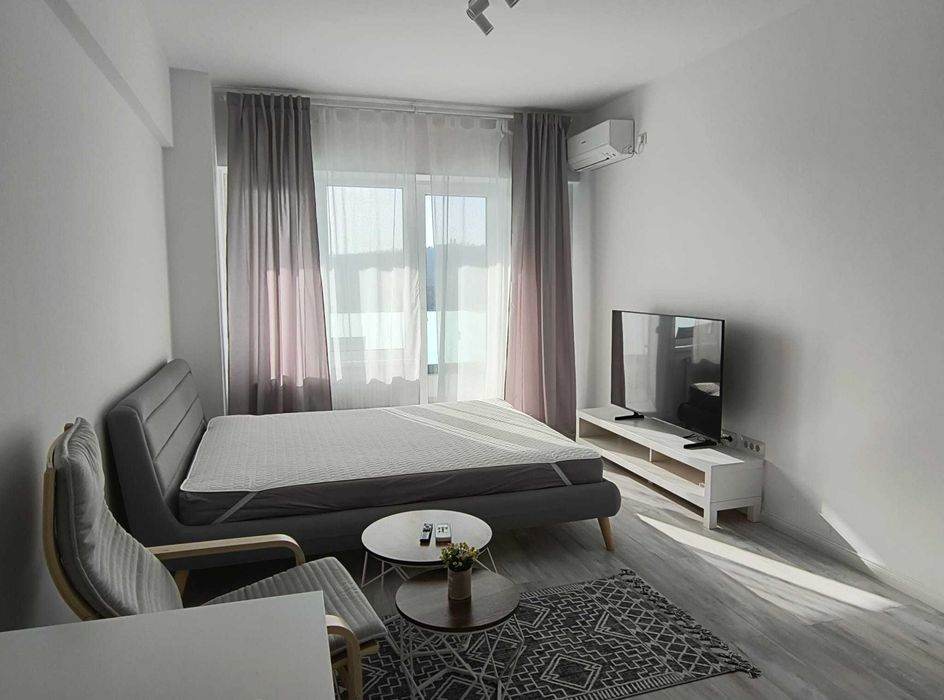 Ap. 1 cam. decomandat,40 mp, totul nou, prima inchiriere Unirea Towers