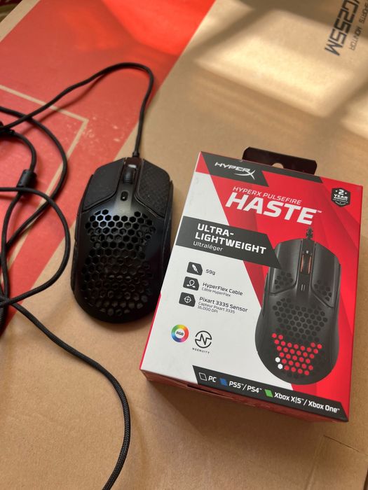 HyperX Pulsefire Haste — игровая проводная мышь