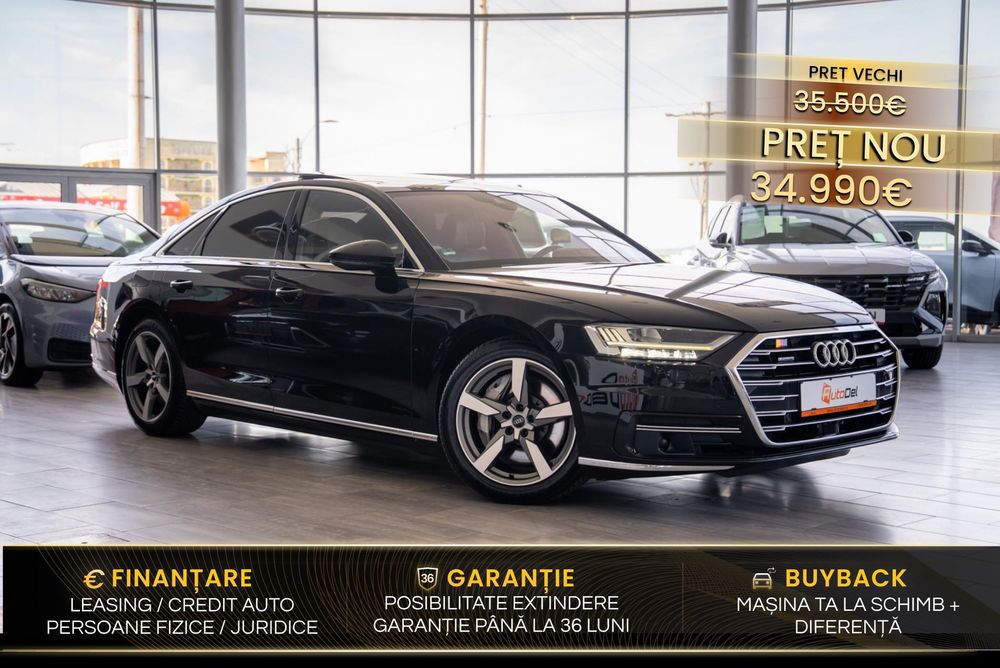 Audi A8 Audi A8 55 tfsi Quattro / Masaj / Cameră / Trapă / Piele Valcona