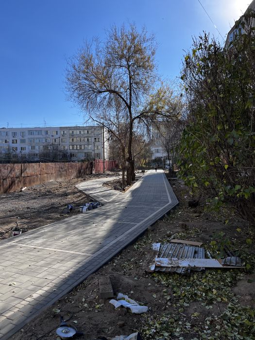 Укладка брусчатка