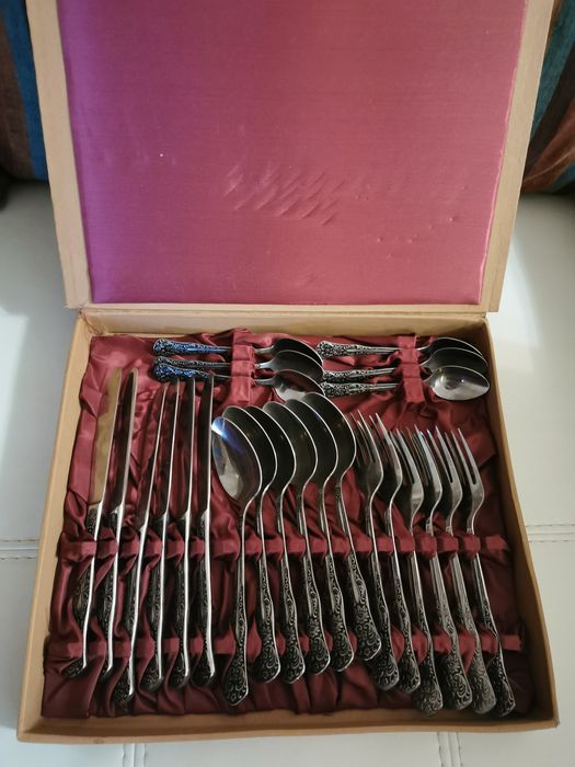 руски посребрен комплект