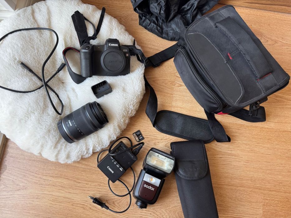 Полный комплект камеры Canon EOS R — готов к съёмке сразу