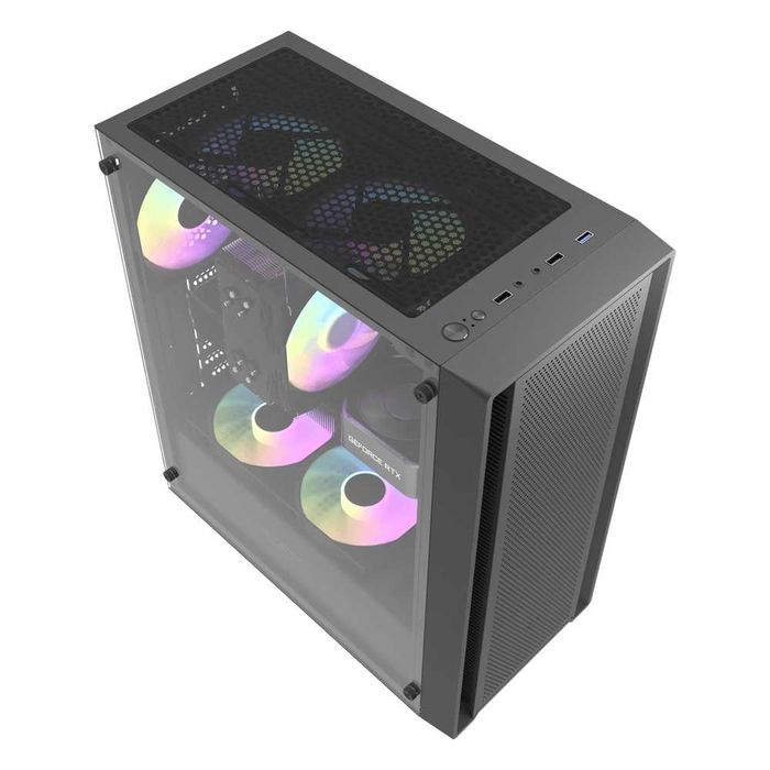 ' Корпус для ПК darkFlash DK353 BLACK (ATX, 4x Fans)