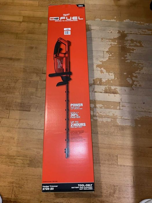 Milwaukee 2726-0 foarfecă pentru tuns gard viu M18CHT, 600mm, Factura