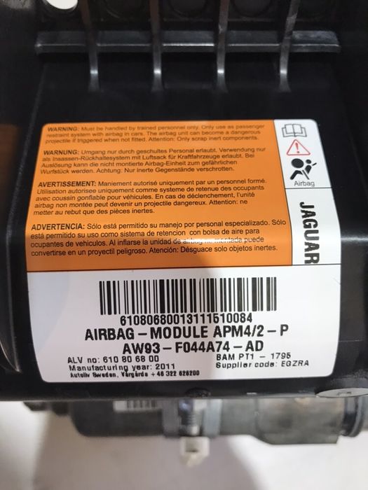 Kit airbag jaguar xj