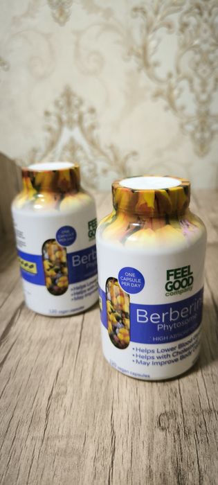 Berberine Phytosome — Qand miqdori va Metobolizm nazorati!