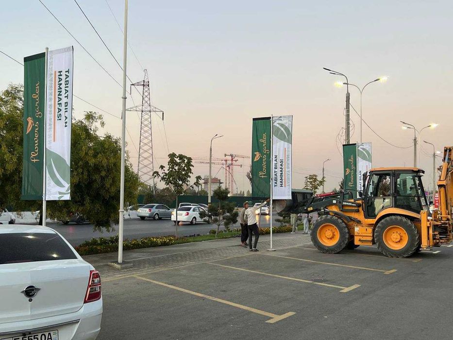 Наружная реклама под ключ в Ташкенте