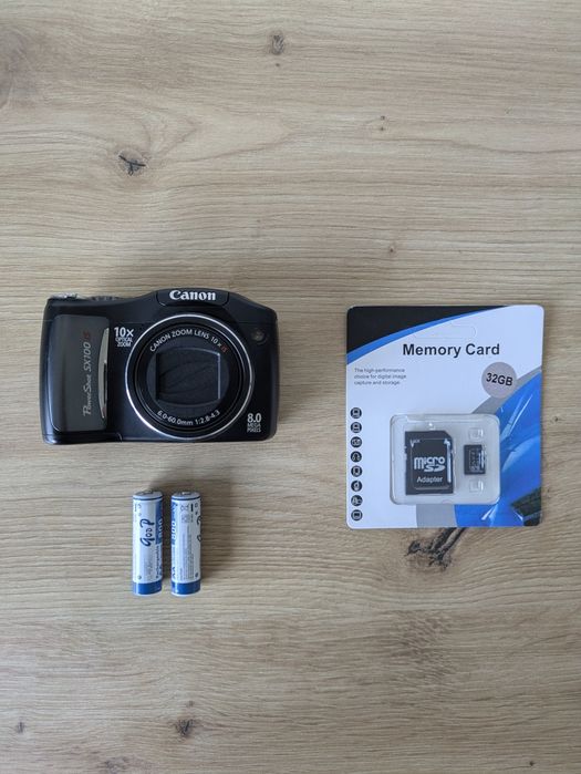 Canon Powershot SX100 IS - 10x ZOOM УНИКАЛНИ СНИМКИ Дигитален Фотоапарат КАТО НОВ