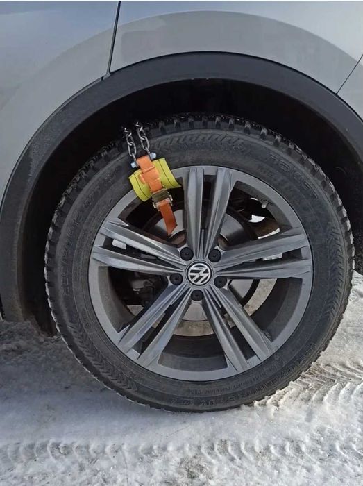 Цепь занжир для авто шины универсальный