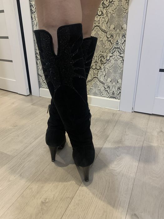 Зимние сапоги натуралка