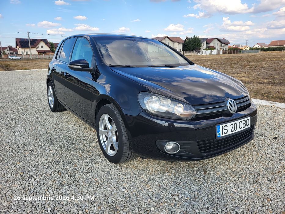 Vw golf6, an fabricație 2010, motor 1,6 diesel-105 CP