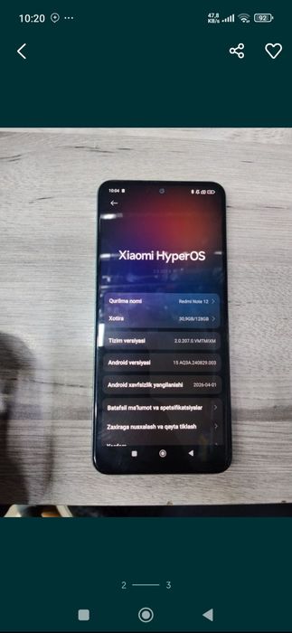 redmi note 12 128gb