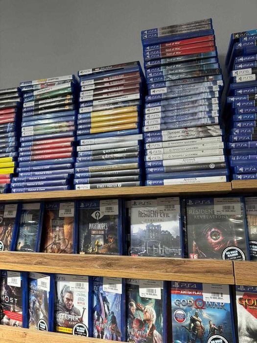 Диски и игры для PS4/PS5 — The Last of Us II, Mortal Kombat, RDR II