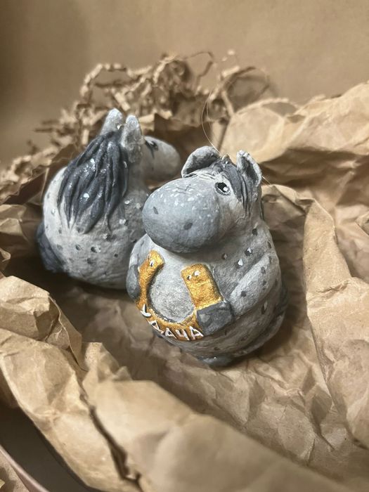 Ёлочные игрушки символ года лошади