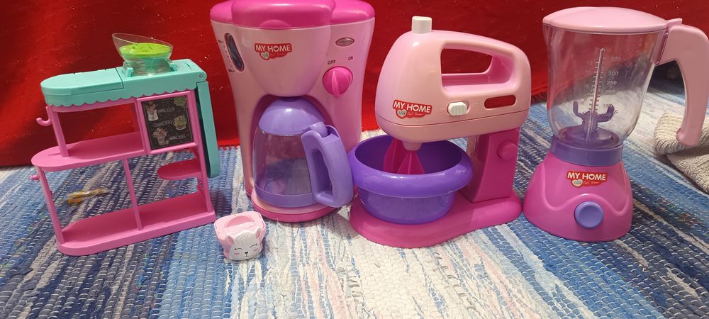 Electrocasnice Jucărie "My Home"Mixer, Blender, Cafetieră -