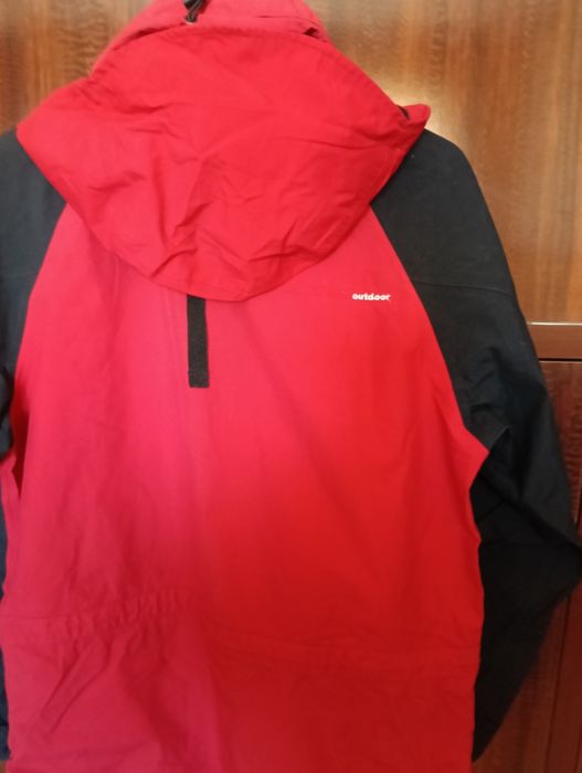 Parka Mammut roșu Ferrari