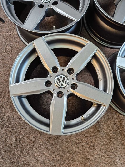4 Jante Aliaj 5x120 16'' Dedicate VW Transporter T5 T6 Caravelle Multivan Amarok - 7J ET 31 !
