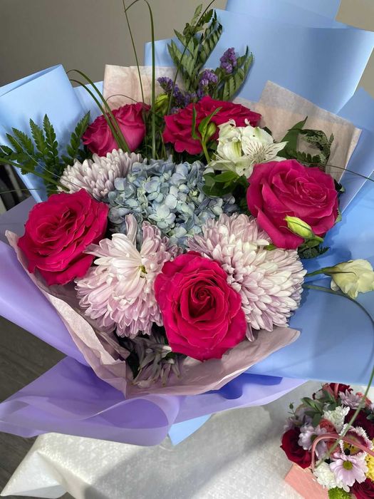 Букеты цветов...