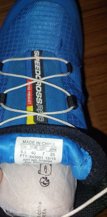 Ghete Salomon SpeedCross PRO, mărimea 40