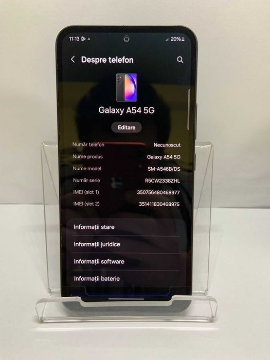Samsung Galaxy A54 5G (Ag4 Dacia B.51919) Garantie 2 ani