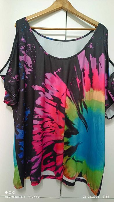 Туника с къс ръкав-4ХL