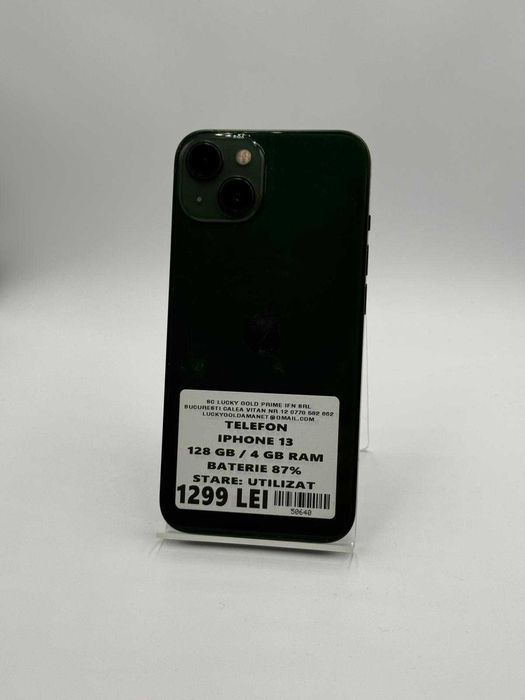 Iphone 13 / 128 GB 87% BAT / Factura / Garantie #50640