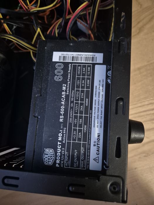 Десктоп i3 6100 с 8 GB RAM, 2TB диск и Nvidia 1060
