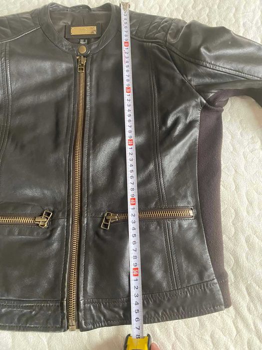 Дамско кожено яке - естествена кожа MANGO