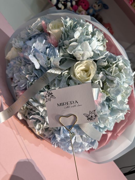 Цветы свежие , гортензия