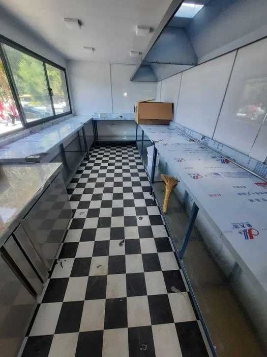 Стол производственный из нержавейки Zanglamaydigan po'latdan stol nerj