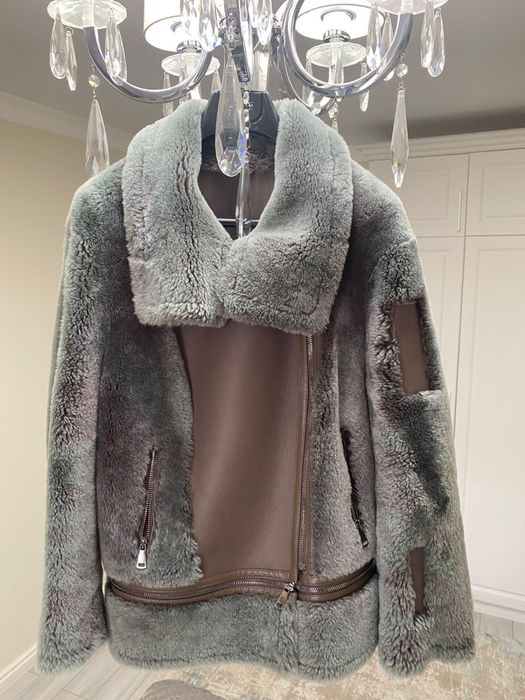 Дубленка зимняя новая