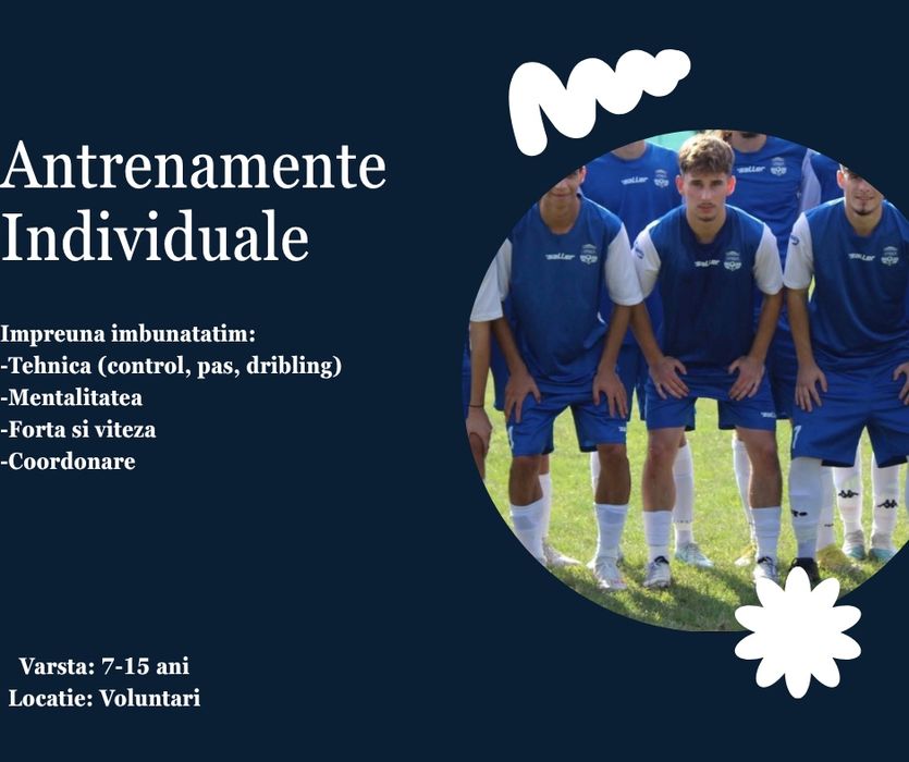 Antrenamente Individuale Fotbal