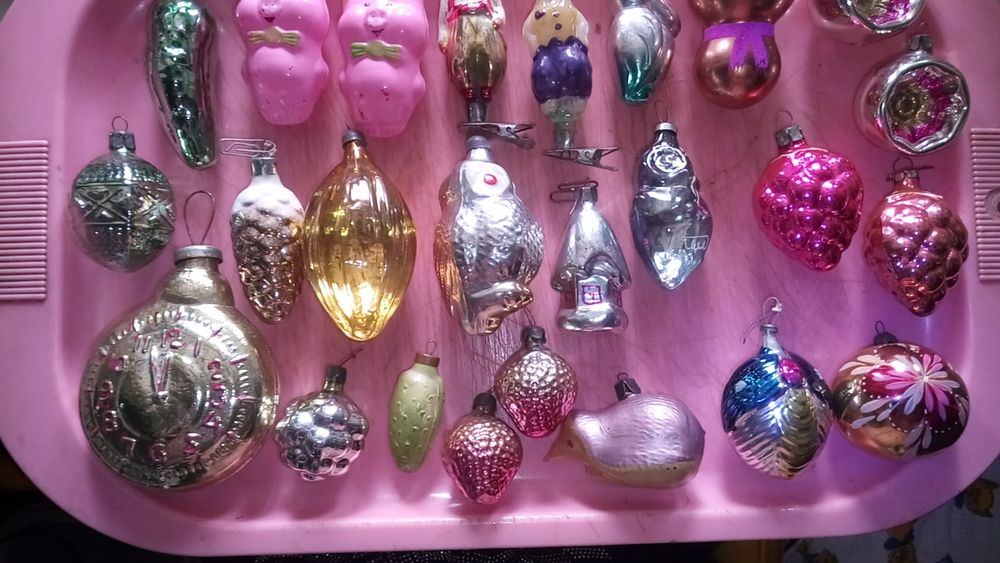 Новогодние игрушки СССР